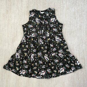 Westbound Boho Floral Summer Peasant Dress M